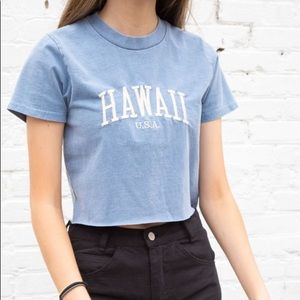 Brandy Melville Hawaii Crop Top